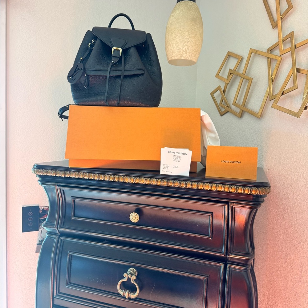 Louis Vuitton Charcoal Monogram Backpack